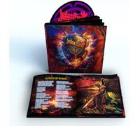 Judas Priest Invincible Shield Hardback Cd Cover Deluxe + 3 Bonus Tracks Nuovo
