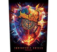 Judas Priest Invincible shield Unisex Toppa schiena multicolore 95% cotone, 5% poliestere