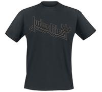 Judas Priest Logo Uomo T-Shirt Nero 3XL 100% Cotone Regular