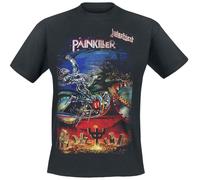 Judas Priest Painkiller Uomo T-Shirt Nero 100% Cotone Regular
