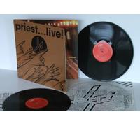 JUDAS PRIEST priest live PROMOTIONAL COPY. DOUBLE ALBUM. First UK pressing 1980 CBS