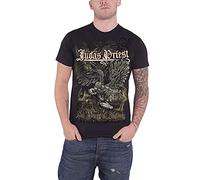 Judas Priest - Sad Wings, T-Shirt, Manica Corta da Uomo, Nero(Black), M