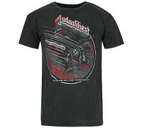 Judas Priest SCF Uomo T-Shirt Antracite 100% Cotone Regular