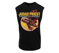 Judas Priest Screaming for Vengeance Uomo Canotta Nero 100% Cotone Regular