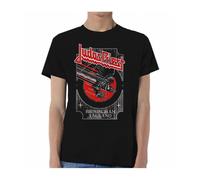JUDAS PRIEST Silver And Red Vengeance Maglietta Licenza Ufficiale Manica Corta