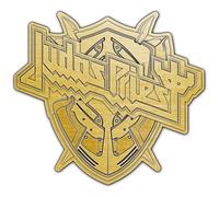 Judas Priest Spilla in metallo Invincible Shield Ufficiale