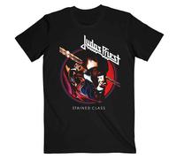 Judas Priest Stained Class Album Circle autorizzato Uomo maglietta