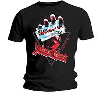 Judas Priest Maglietta British Steel Hand Triangle Unisex Black L