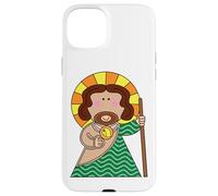 Jude Thaddeus the Apostle of Jesus Lost Causes Patron Saint Custodia per iPhone 15 Plus