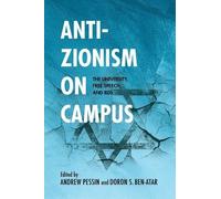 Judea Pearl Anti-Zionism on Campus (Tascabile) Studies in Antisemitism
