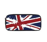JUDENTIDOS Astuccio per ragazzi e ragazze, astuccio per matite e penne, per scuola e ufficio, Bandiera Union Jack, Organizer per borse