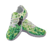 JUDENTIDOS Scarpe da ginnastica da donna e uomo, leggere, antiscivolo, per palestra, allenamento, in rete traspirante, scarpe da corsa e da passeggio, Gatto nero di San Patrizio, 40 EU