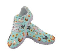 JUDENTIDOS Scarpe da uomo e da donna, per camminare, corsa, sneaker, jogging, Polli Gallo, 43 EU