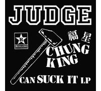 Judge Chung King Can Suck It (Black/White Split) (Vinyl LP)