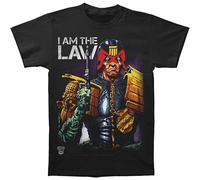 Judge Dredd Men's I Am The Law T Shirt Black L