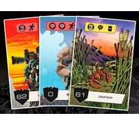 Judge Dredd The Cursed Earth gioco da tavolo CURSED ISLAND PROMO CARDS espans...