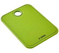 Judge Piccolo tagliere da cucina, antiscivolo, in plastica senza BPA, con anello per appendere e scanalatura per succhi, lavabile in lavastoviglie, 19 x 14 cm