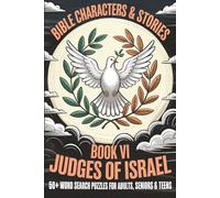 Judges of Israel Word Search Puzzle Book: Word Searches with Easy to Read Print about Judges of Israel, Old Testament, and Bible History | 6x9 inches, ... for Vacations, Holidays and Free Times