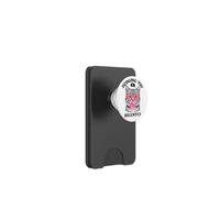 Judging You Silently Funny Cat Blowing a Bubble Gum Cat Mom PopSockets PopWallet per MagSafe