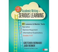 Judi Reimer Gretchen Bern Fun-Size Academic Writing for Serious Lear (Tascabile)