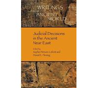 Judicial Decisions in the Ancient Near East (Copertina rigida)