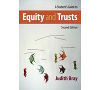 Judith Bray A Student's Guide to Equity and Trusts (Tascabile)