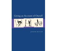 Judith Butler Giving an Account of Oneself (Copertina rigida)