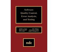 Judith Clapp Saul F. Stanten W.W. Peng Software Quality Con (Copertina rigida)