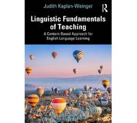 Linguistic Fundamentals of Teaching: A Content-Based Approach for English Language Learning