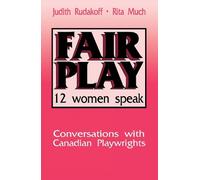 Judith Rudakoff Rita Much Fair Play (Tascabile)