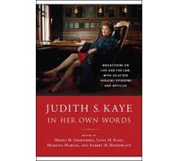 Judith S. Kaye Judith S. Kaye in Her Own Words (Tascabile) Excelsior Editions