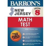 Barron's Educational Series Judith T. Bren New Jersey Grade 8 Math T (Tascabile)