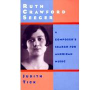 Judith Tick Ruth Crawford Seeger (Copertina rigida)