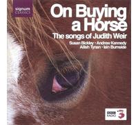 Judith Weir On Buying a Horse (CD) Album