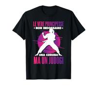 Judo Bambina Le Vere Principesse Indossano Un Judogi Maglietta