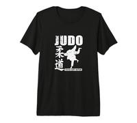 Judo con Personaggi asiatici Sentiero della Saggezza Maglietta Premium