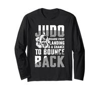 Judo Forza Perseveranza Arte Maglia a Manica