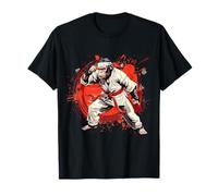 Judo Scimmia Jiu-Jitsu Kung Fu Taekwondo MMA Amante delle scimmie Maglietta