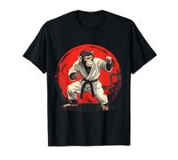 Judo Scimmia Jiu-Jitsu Taekwondo Kung Fu Judo Amante delle Scimmie Maglietta