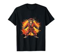 Judo Scimmia Taekwondo Kung Fu Judo Scimmia Amante Jiu-Jitsu Maglietta