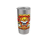 Judoka Duck - Il Judo Comico È Il Mio Superpotere Bicchiere termico in acciaio inox doppia parete