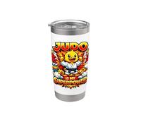 Judoka Duck - Il Judo Comico È Il Mio Superpotere Bicchiere termico in acciaio inox doppia parete