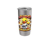 Judoka Duck - Il Judo È Il Mio Superpotere Bicchiere termico in acciaio inox doppia parete