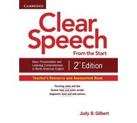 Judy B. Gilbert Clear Speech from the Start Teacher's Resource and A (Tascabile)