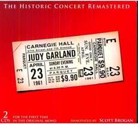 Judy Garland The Historic Carnegie Hall Concert (CD) Album