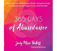 Judy Marie Balloff 365 Days of Abundance (Copertina rigida)