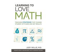 Judy Willis Learning to Love Math (Tascabile)