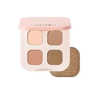 Judydoll - Silky 4-Color Eyeshadow Palette - 4 Types #02 Nude Milk Tea