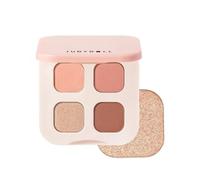 Judydoll - Silky 4-Color Eyeshadow Palette - 4 Types #04 Peach Apricot