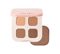 Judydoll - Silky 4-Color Eyeshadow Palette - 5g - 03 Oat Brown